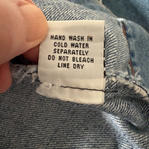 Riviera Hotel & Casino cotton denim trucker jacket men's small 1990s Las Vegas - Picture 8 of 8